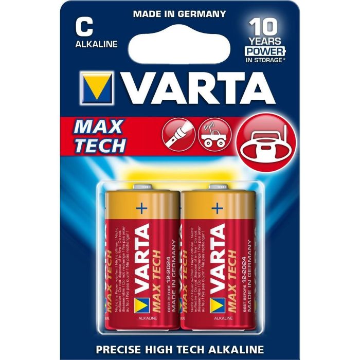 Batterie C (LR14) 1.5V *Varta* Max Tech - 2-Pack 1