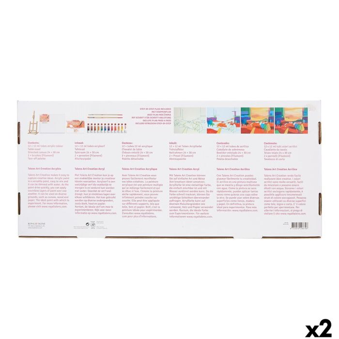 Set de peinture acrylique Talens Art Creation Combi 10