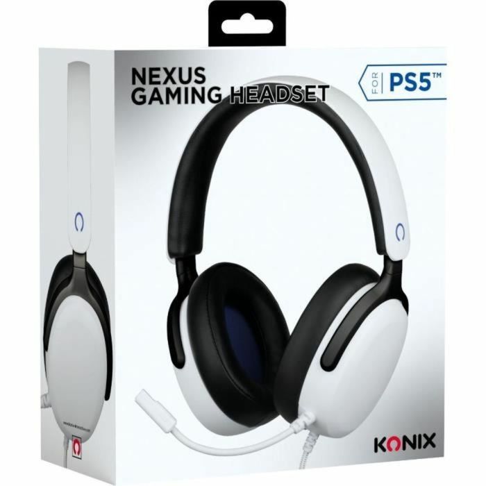 Casques avec Microphone KONIX Blanc 8