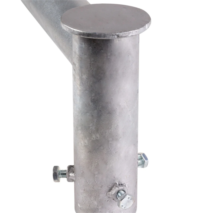 Crucette 1 Bras 0.5M Acier Galvanisé Diamètre 60mm 3