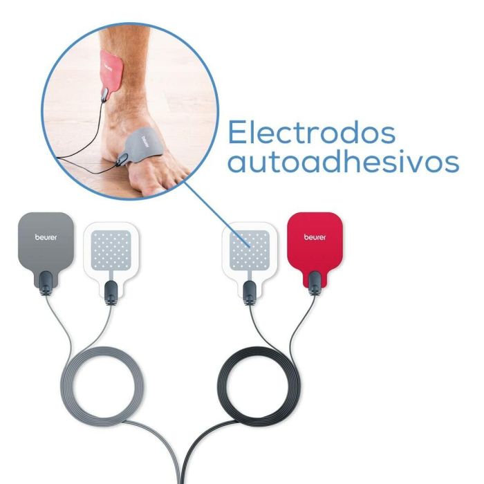 Masseur de Main Électrique Beurer cuadradas Bleu Electrostimulateur 8
