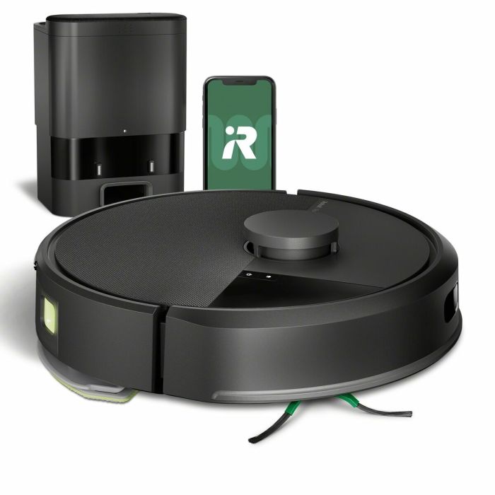 Irobot Roomba 105 Combo Aspirateur Robot Autoempty Noir 2h 7000 Pa 400 ml IR5061042263186