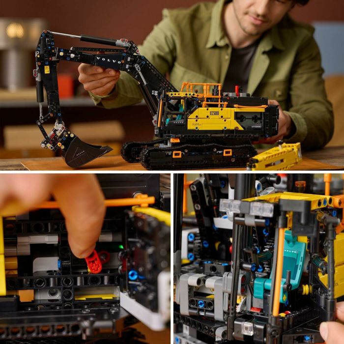Set de construction Lego 42215 Volvo EC500 Hybrid Excavator 2359 Pièces 9