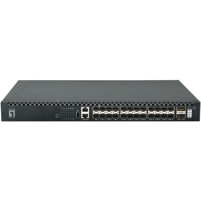Switch 26x GE XQS-3126 2x40/100GbE 19" 185W 24xPoE 0 Switch 26x GE XQS-3126 2x40/100GbE 19" 185W 24xPoE 0