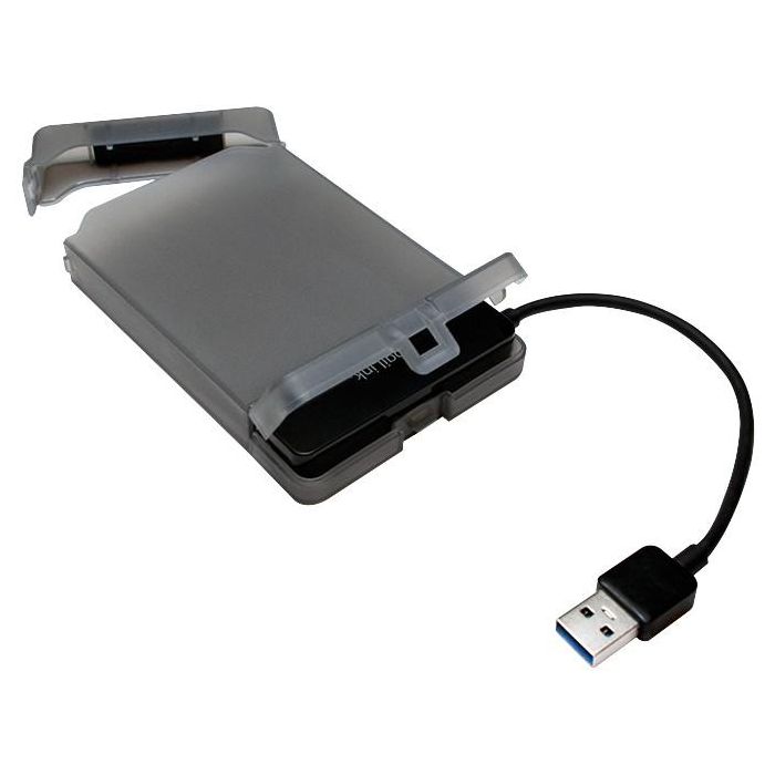 LogiLink AU0037 Speicherlaufwerksgehäuse 2.5 Zoll HDD / SSD-Gehäuse Grau 2