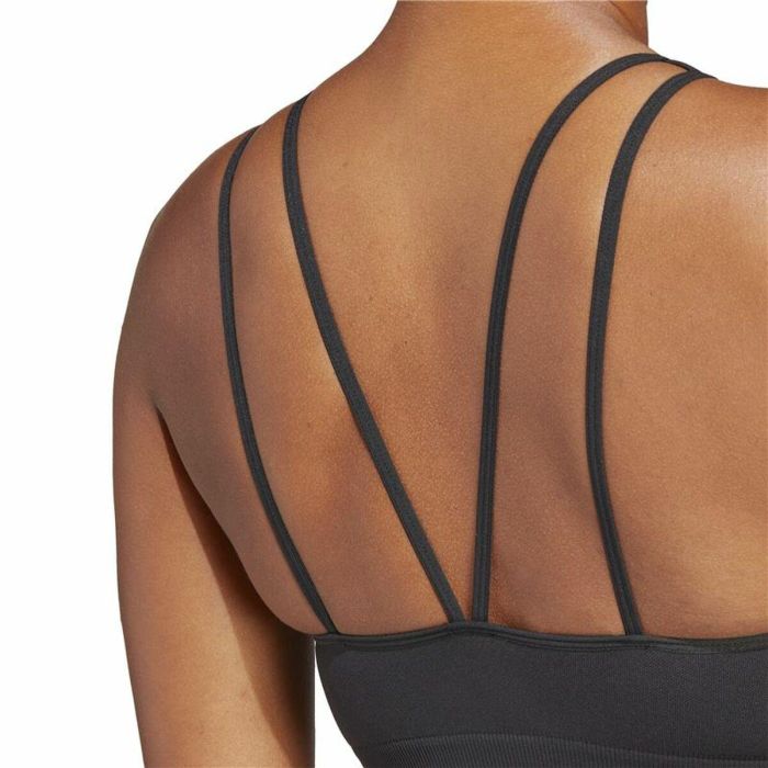 Soutien-gorge de Sport Adidas Aeroknit Noir 1 Soutien-gorge de Sport Adidas Aeroknit Noir 1