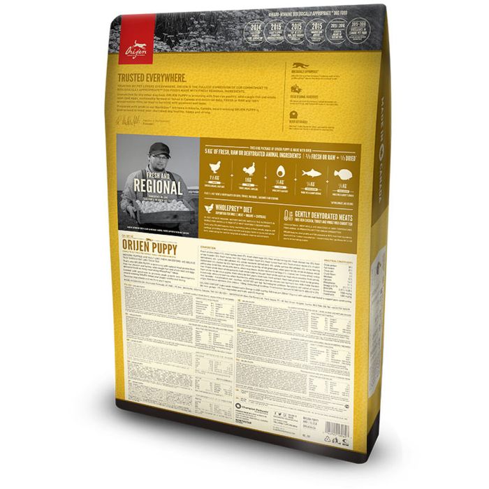 Nourriture Orijen Petit/Junior Poulet Dinde Poisson 6 Kg 3 Nourriture Orijen Petit/Junior Poulet Dinde Poisson 6 Kg 3