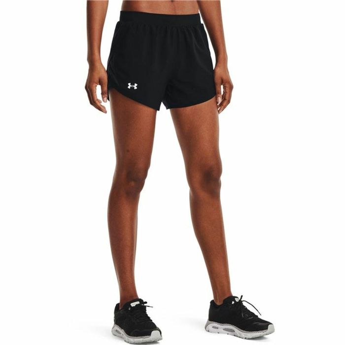 Short de Sport pour Femme Under Armour Fly-By 2.0 Noir 4