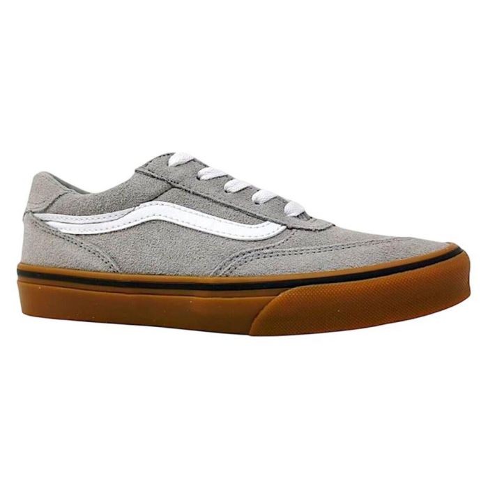 Chaussures de Sport pour Enfants Vans Brooklyn Ls Basi Gris foncé 6 ans