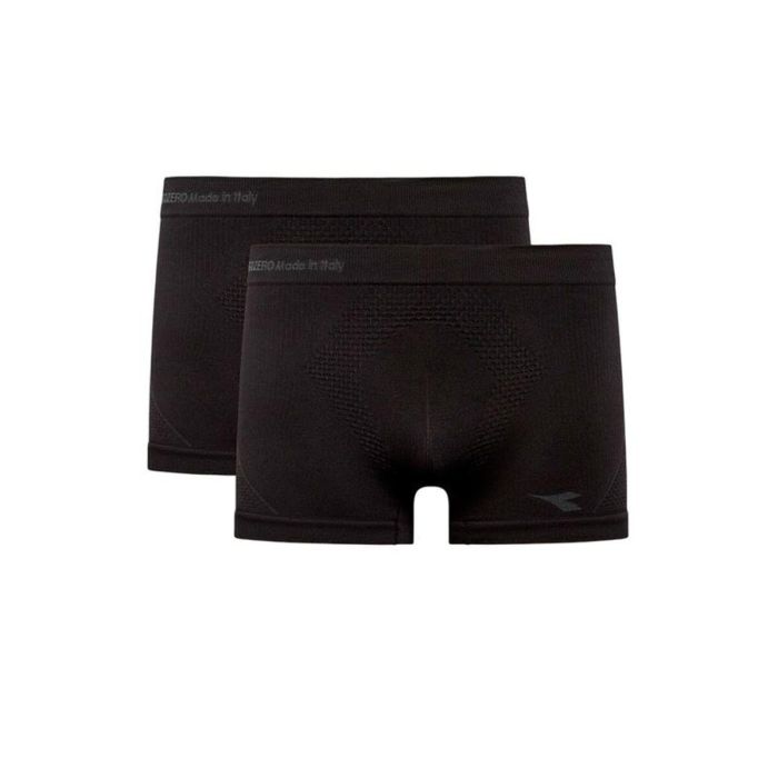 Boxer pour homme Diadora Stratozero Noir 2 Pièces M