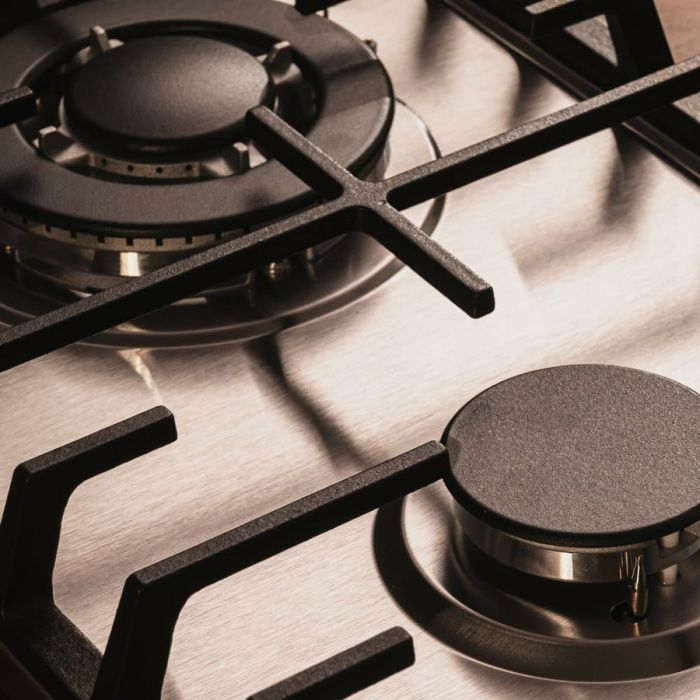 Plaque au gaz Cecotec Bolero Squad G 2200F Inox 5250 W 29 x 50 cm 3