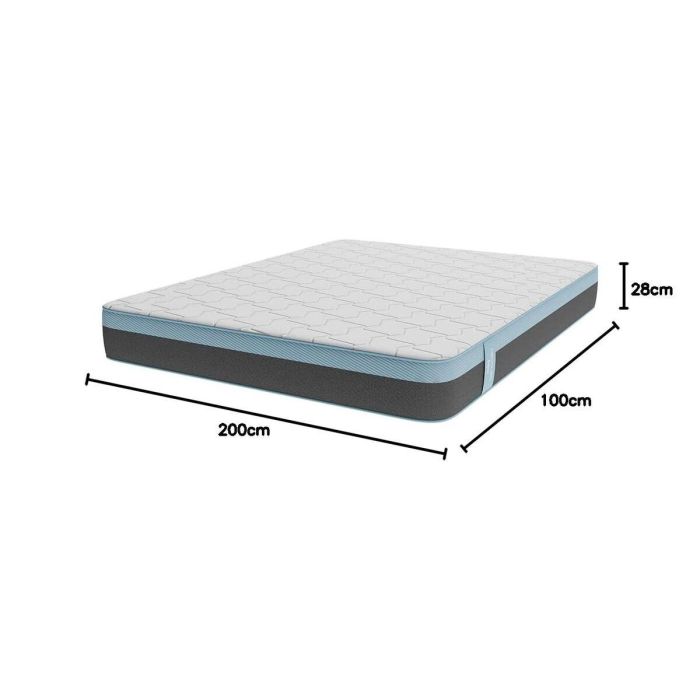 Matelas viscoélastique Cecotec Flow PureVital 4990 100x200 cm fermeté moyenne-haute 28 cm 3 Matelas viscoélastique Cecotec Flow PureVital 4990 100x200 cm fermeté moyenne-haute 28 cm 3