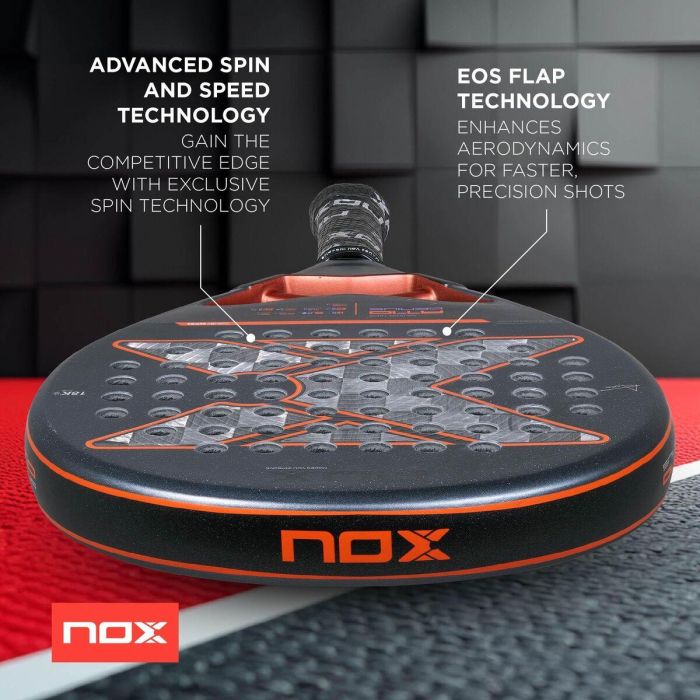 Raquette de Padel Nox-Xtreme AT10 Genius 12K Fibre de Carbone 4