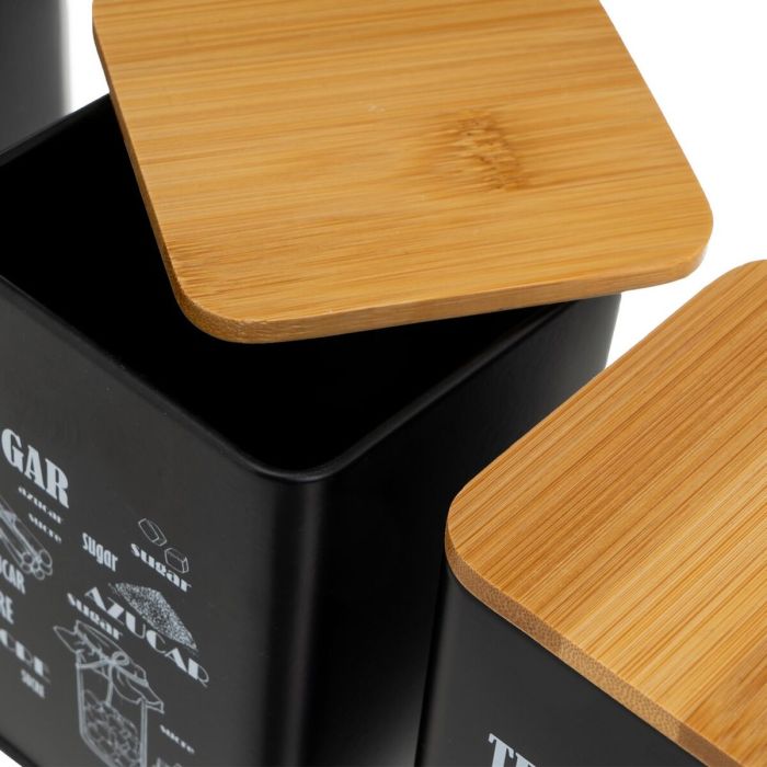 Pots Noir Naturel 6,5 L 1,3 L