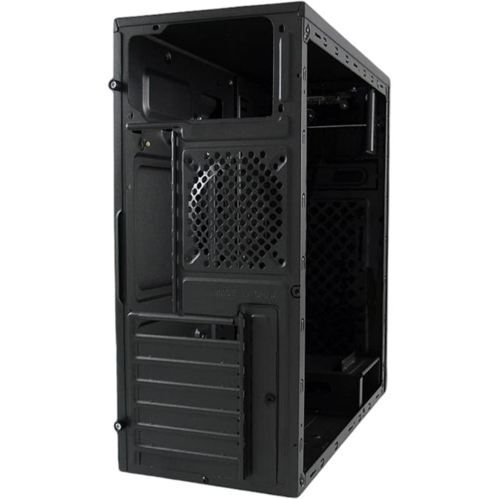 LC-Power 7036B Boîtier PC Midi-Tower Noir Compatible ATX, micro-ATX, Mini-ITX avec Ports USB 2.0, USB 3.2 Gen 1 et Support Ventilateurs 120 mm