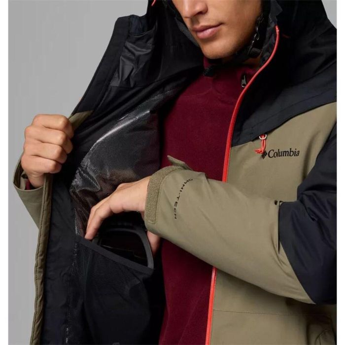 Anorak de ski Columbia Iceberg Point™ II Marron Noir Homme 5-6 Ans 3