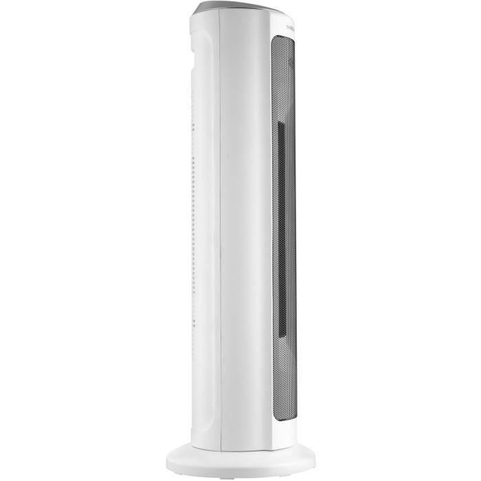 SENCOR SFH 8994WH - Radiateur d'appoint tournant céramique PTC, 2000 W, 3 modes, chauffe jusqu'à 24 m2/60 m3, télécommande, blanc SENCOR SFH 8994WH - Radiateur d'appoint tournant céramique PTC, 2000 W, 3 modes, chauffe jusqu'à 24 m2/60 m3, télécommande, blanc