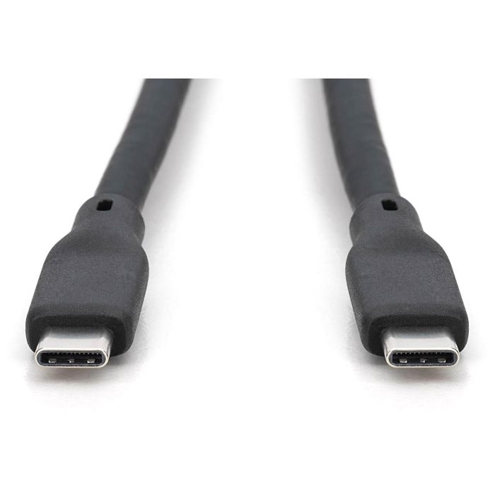 DIGITUS USB 4.0 Kabel Typ C -C Silikon St/St 1m schwarz 4