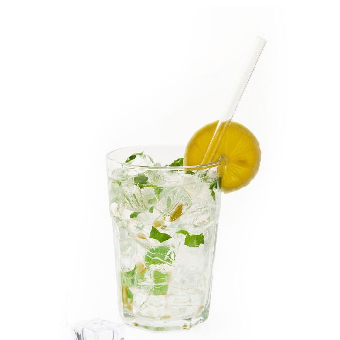 Pailles réutilisables Koala Bodega Transparent Métal 5 Unités 1