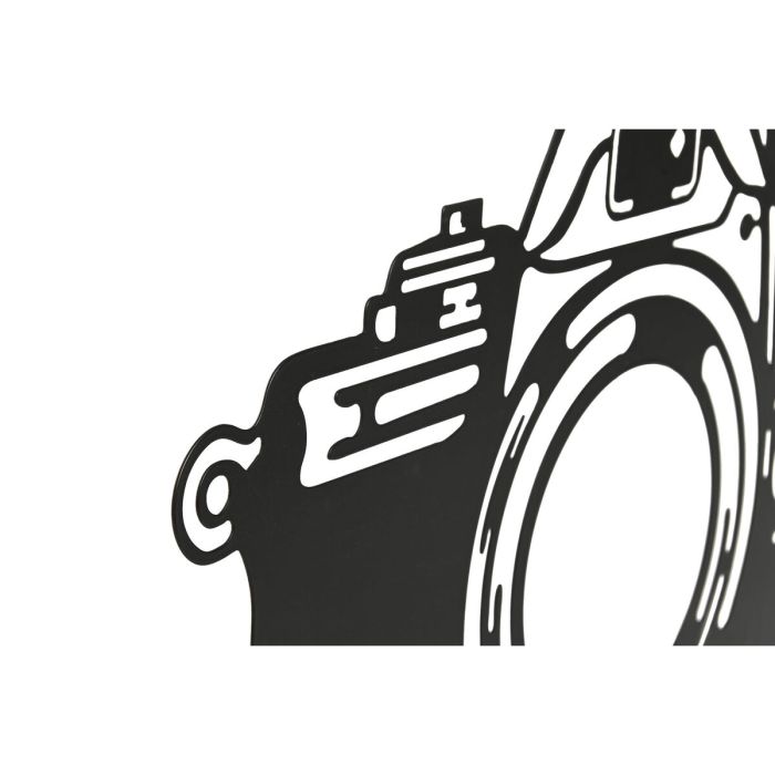 Décoration murale Home ESPRIT Noir Caméra/Appareil Photo Vintage 45 x 1 x 30 cm (2 Unités) 2