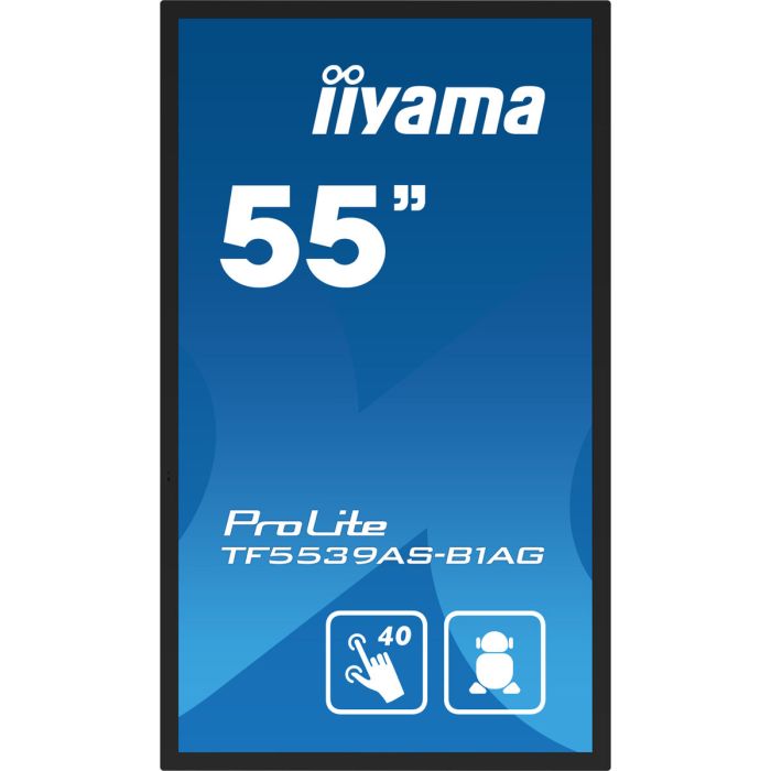 Moniteur Videowall Iiyama TF5539AS-B1AG 4K Ultra HD 55" 3