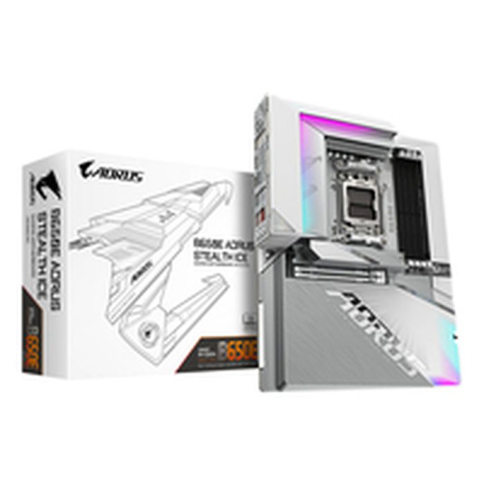 Carte Mère Gigabyte B650E AORUS STEALTH ICE AMD AMD B650 AMD AM5 8