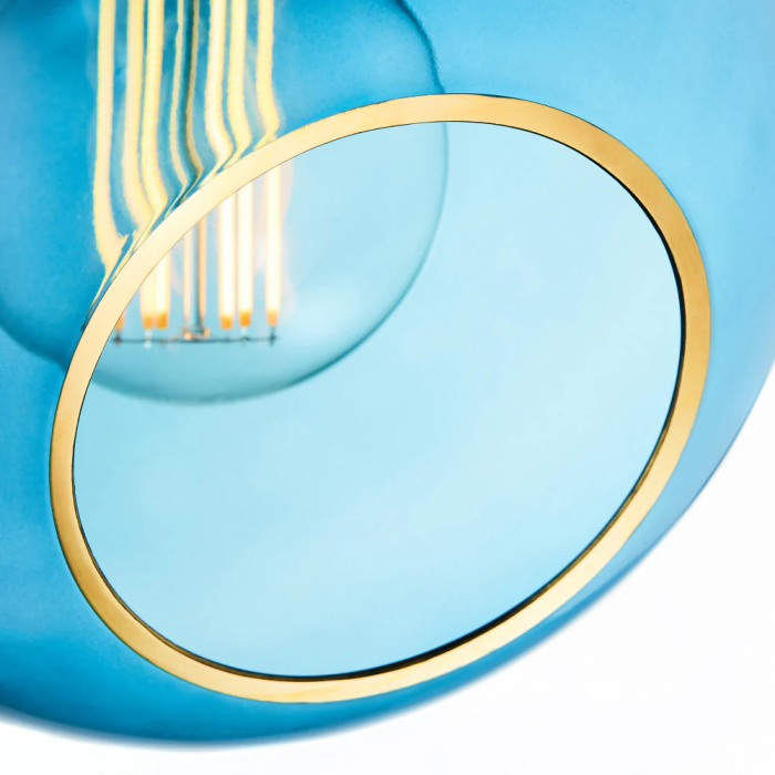 Lampe Suspendue "Ballroom Blue Sky" E27 Sans Ampoule 1
