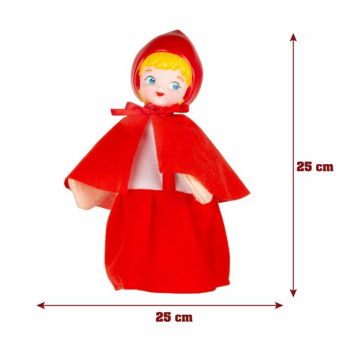 Marionnette en peluche Colorbaby Chaperon Rouge 11