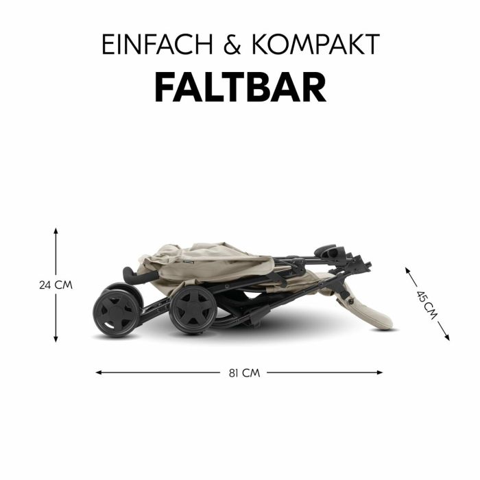 Poussette pour bébé Hauck Beige 2