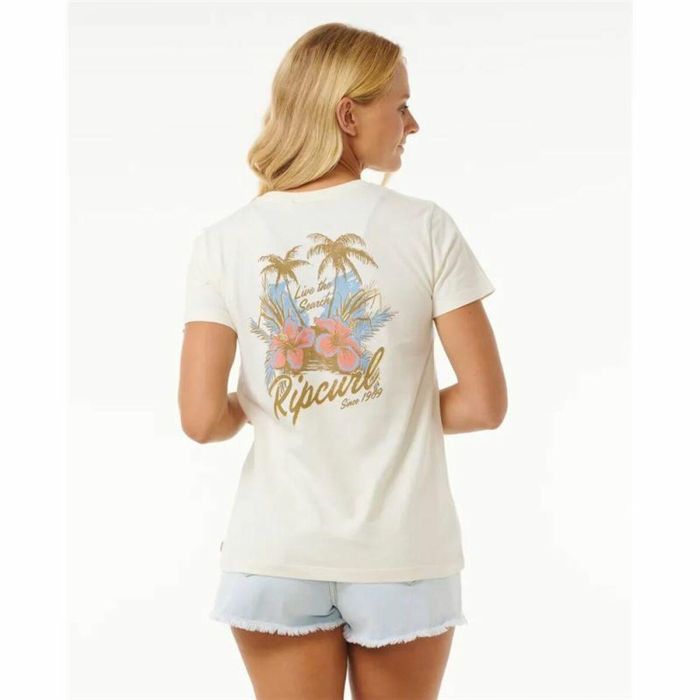 T-shirt à manches courtes femme Rip Curl Wild Bloom Blanc 1 T-shirt à manches courtes femme Rip Curl Wild Bloom Blanc 1