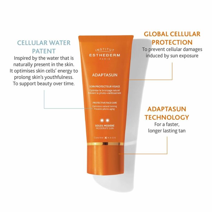 Écran solaire visage Institut Esthederm ADAPTASUN 50 ml 3