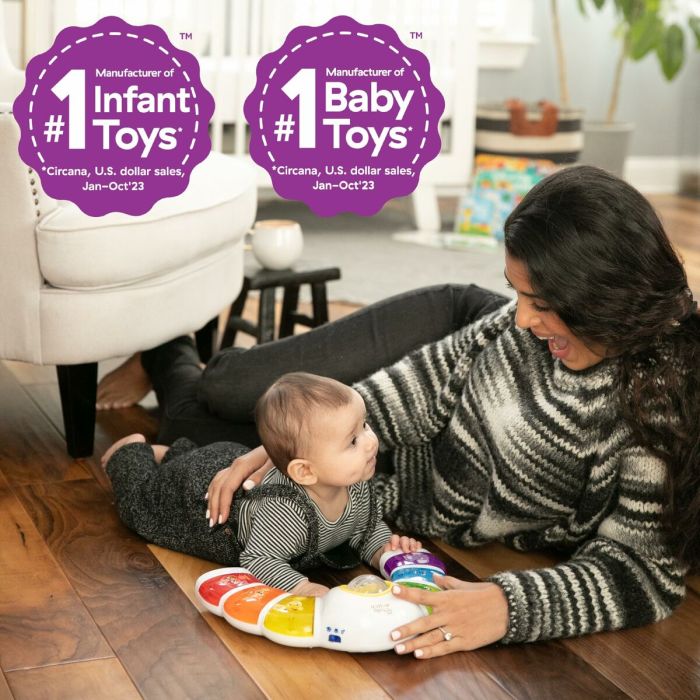 Cerceau d'activités pour bébés Baby Einstein Glow & Discover Light Bar Multicouleur 11