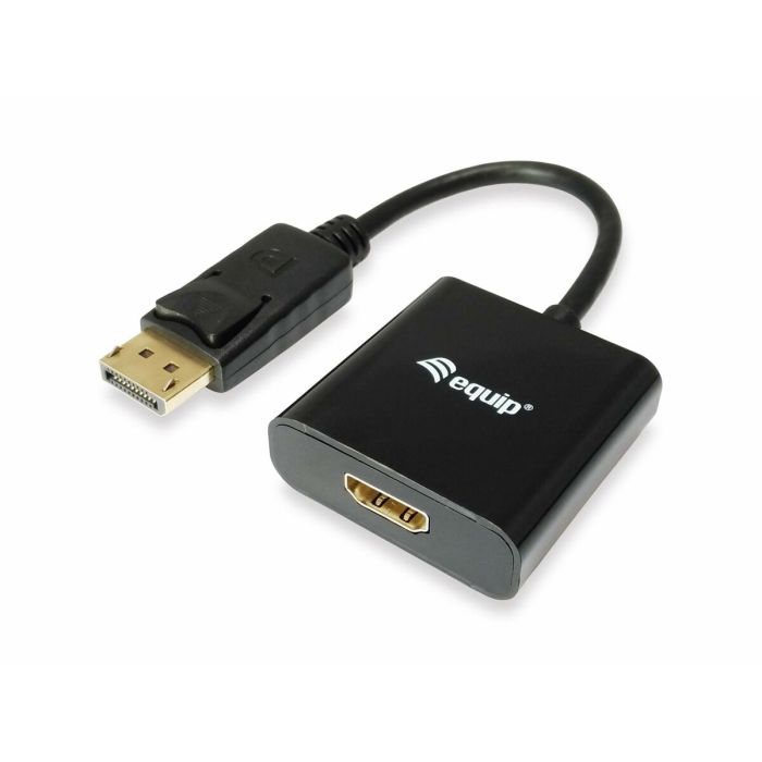 Adaptateur DisplayPort vers HDMI Equip 133438 Noir 20 cm 2