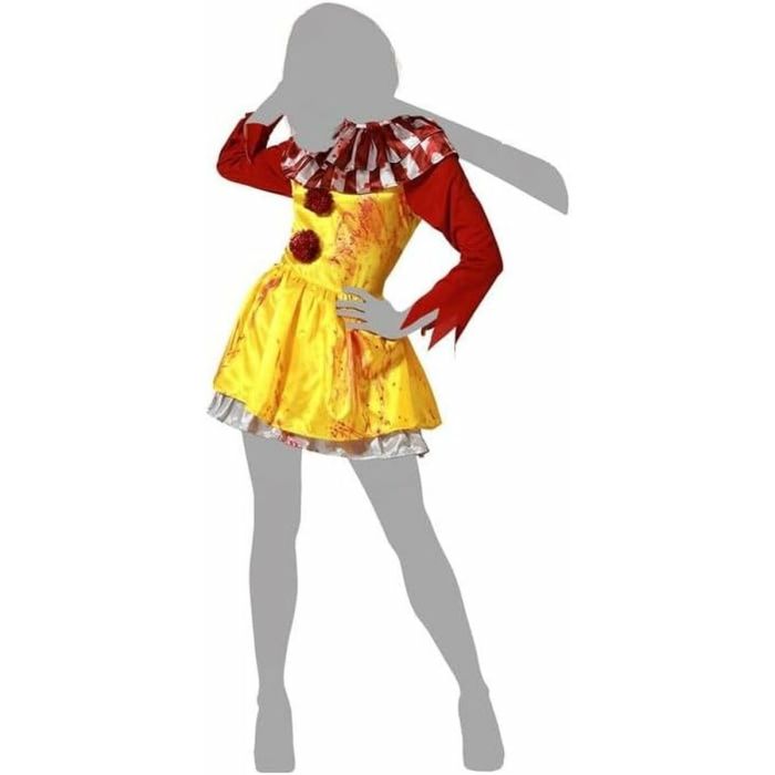 Déguisement pour Adultes Clown Sanglant Femme 10