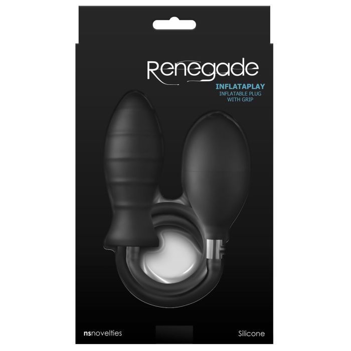 Plug Anal NS Novelties Renegade Noir (10,5 cm)