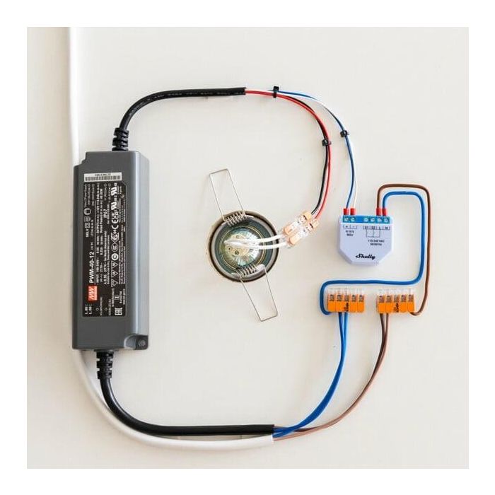 Shelly Relais "Dimmer 0-10V" Unterputz 4