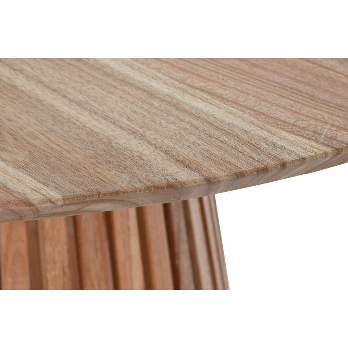 Table de Salle à Manger Home ESPRIT Naturel bois mindi 120 x 120 x 75 cm 3 Table de Salle à Manger Home ESPRIT Naturel bois mindi 120 x 120 x 75 cm 3