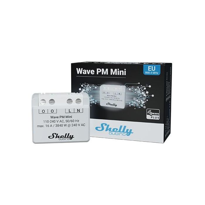 Shelly Relais "Wave PM Mini" Z-Wave 4 Shelly Relais "Wave PM Mini" Z-Wave 4