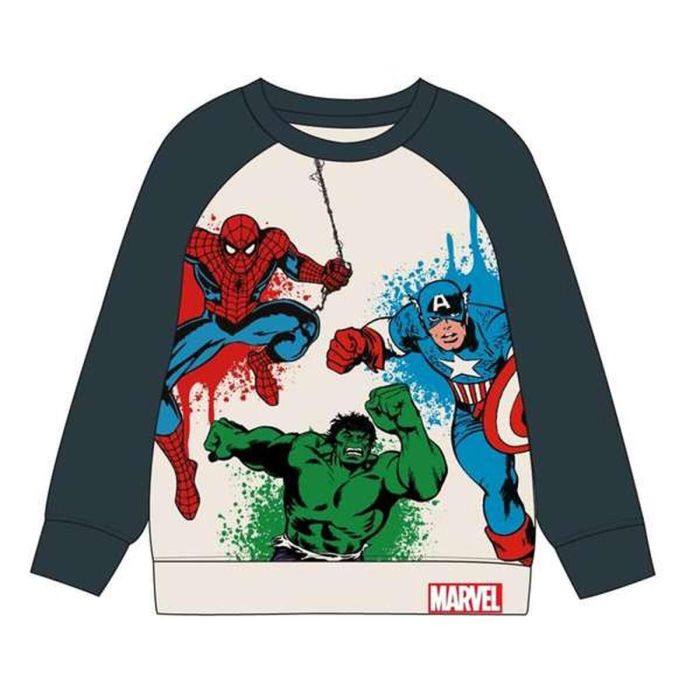 Sweat-shirt Enfant The Avengers Beige 30 2
