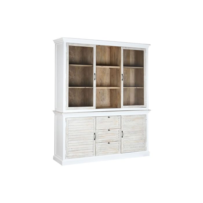 Présentoir Home ESPRIT Verre Bois de manguier 180 x 45 x 220 cm 0 Présentoir Home ESPRIT Verre Bois de manguier 180 x 45 x 220 cm 0