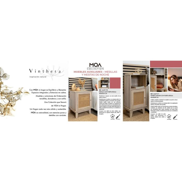 Meuble d'Appoint Vinthera Moa Marron 2 Meuble d'Appoint Vinthera Moa Marron 2