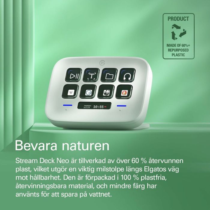 Clavier Elgato 10GBJ9901 Blanc 4 Clavier Elgato 10GBJ9901 Blanc 4