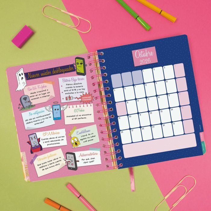 Agenda Finocam Talkual Ideas A5 15,5 x 21,7 cm 2026 9