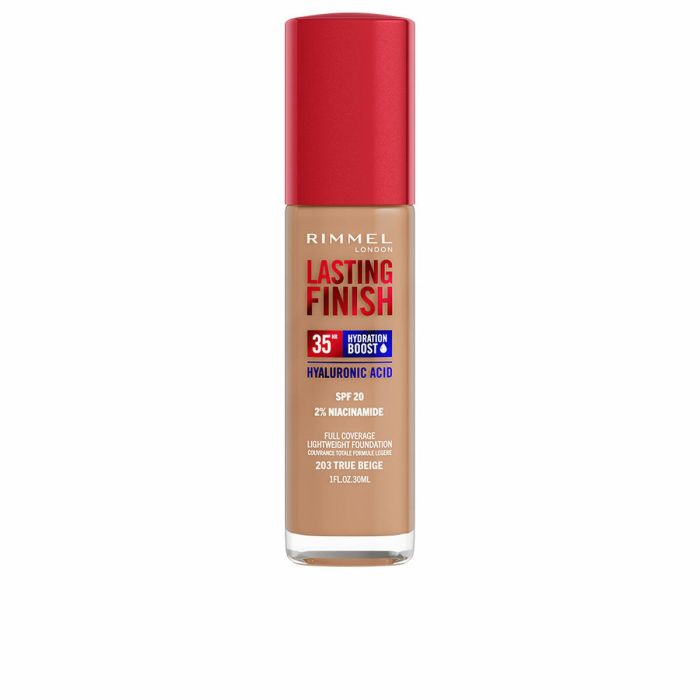 Rimmel London LASTING FINISH Fond de Teint Hydratant SPF20 #203 True Beige 30 ml