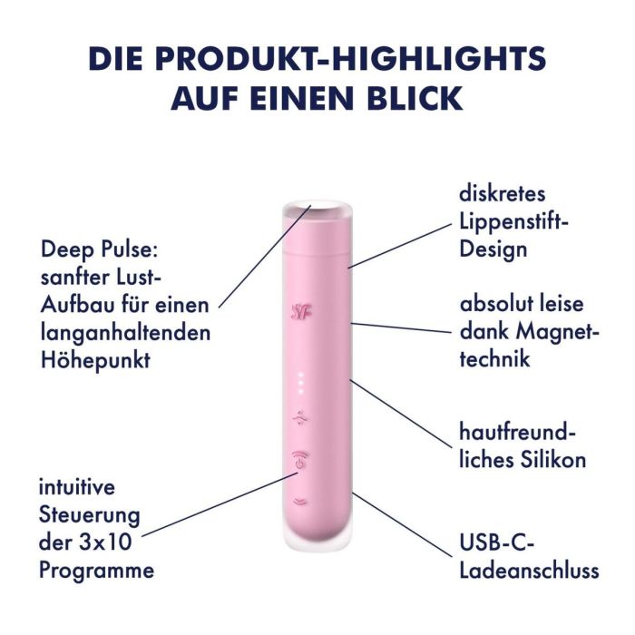 Aspirateur à clitoris Satisfyer Rouge 15