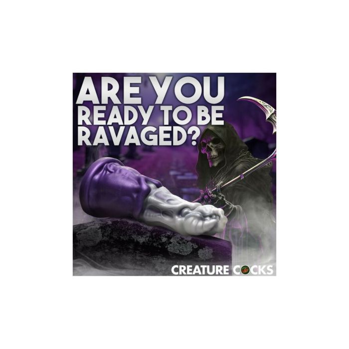 Gode réaliste XR Violet Argenté Ø 4,3 cm Ø 7,4 cm 5 Gode réaliste XR Violet Argenté Ø 4,3 cm Ø 7,4 cm 5