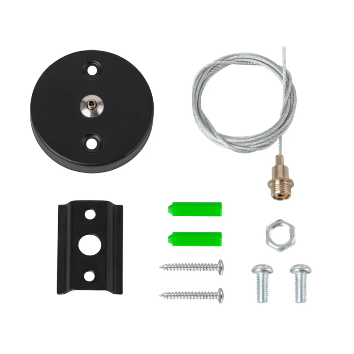 Suspension pour rail monophasé noir 1 mètre HO-SUS-M-N 2 Suspension pour rail monophasé noir 1 mètre HO-SUS-M-N 2