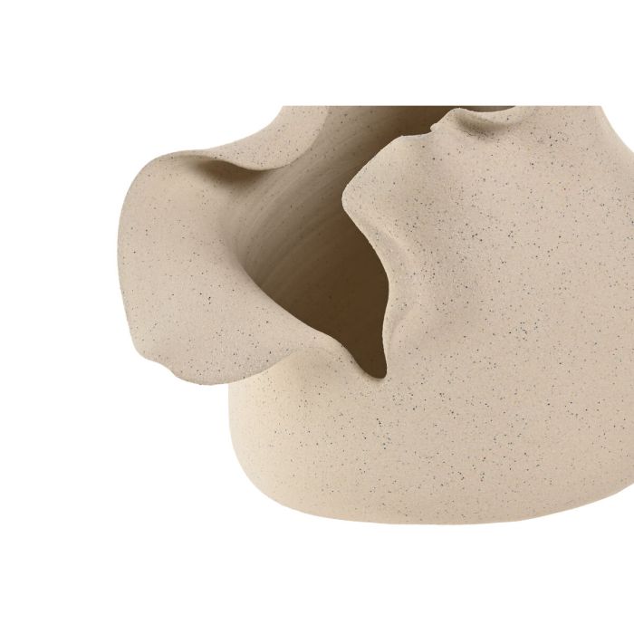 Vase Home ESPRIT Blanc Céramique Style artisanal Moderne 27 X 22 X 22 CM 3 Vase Home ESPRIT Blanc Céramique Style artisanal Moderne 27 X 22 X 22 CM 3