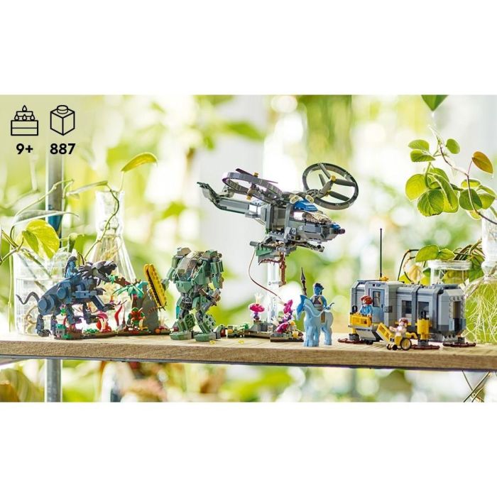 LEGO 71796 Jeu de Construction Avatar Les Montagnes Flottantes avec Figurines, 887 Pièces, Multicolore, pour Enfants de 9 Ans et Plus