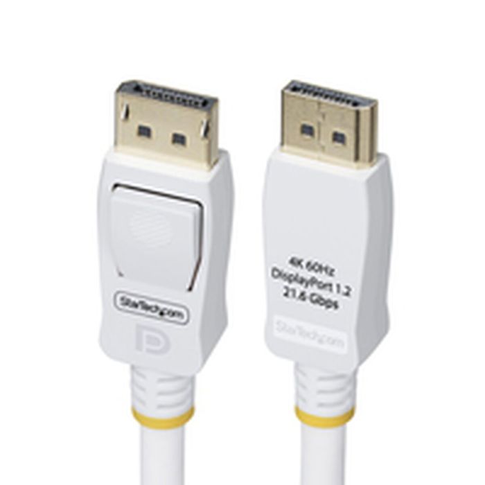 Câble USB Startech DP12-CABLE6FTW Blanc 1,8 m 1